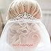 SEPBRDIALS Rhinestone Crystal Hair Comb Pins Women Wedding Hair Jewelry Accessories FA2944 (Silver)