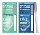 Quit Smoking Aid/Stop Smoking Remedy To Help Reduce Cravings/Natural, Satisfying & Effective Solution (2 Pack, Harmless Cigarette/Variety Set)