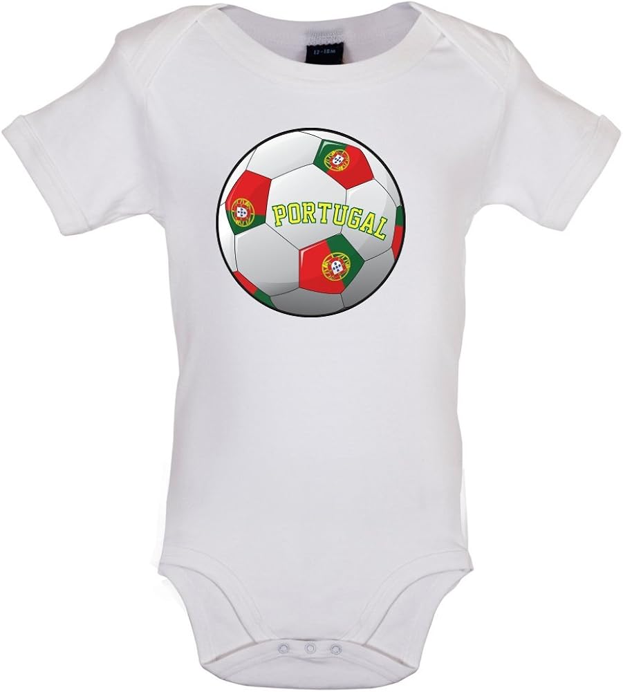 Hauts T Shirts Bebe Fille 0 24m 0 18 Mois Dressdown La Coupe 7 Couleur Bebe Body Portugal Football