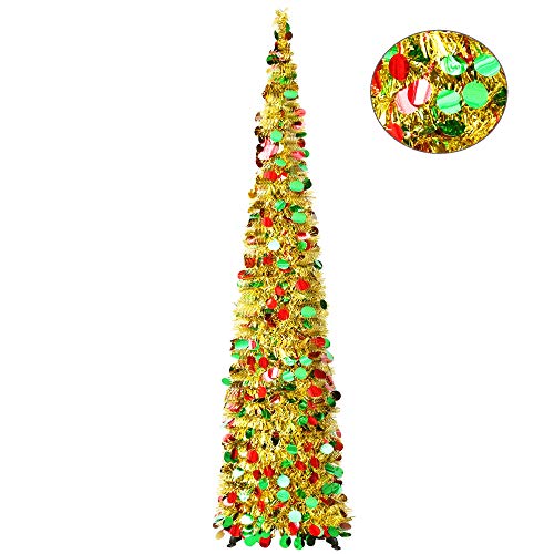 Gold Pop Up Christmas Tree Buy Gold Pop Up Christmas Tree For Cheap