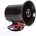 Wen&Cheng 12V Siren Air Horn Speaker for Car Auto Van Truck PA System15W Loud Electric Alarm