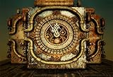 AOFOTO 10x7ft Rusty Steampunk Backdrop Grunge