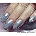 Laser Silver Holographic 0.2mm Powder Dust Acrylic Nails Art Glitter Tips Deco Gel Polish Nail Body Crafts Decoration N32