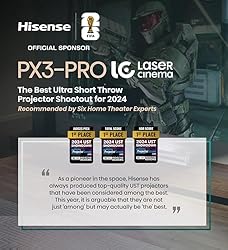 Hisense PX3-PRO Ultra Short Throw Triple Laser
