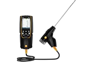 testo 310 II Combustion Analyzer HVAC – Combustion Leak Tester for Temperature, Flue Gas & Pressure – Natural Gas Leak Detector with Smart App and Probe