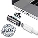 Magnetic USB C Adapter, HOGORE 20Pins MagSafe to USB C Converter Support 100W Fast Charging, 10Gbps Data Transfer, 4K Video Compatible with MacBook(Pro), Dell XPS, More Type C Laptops and Phones
