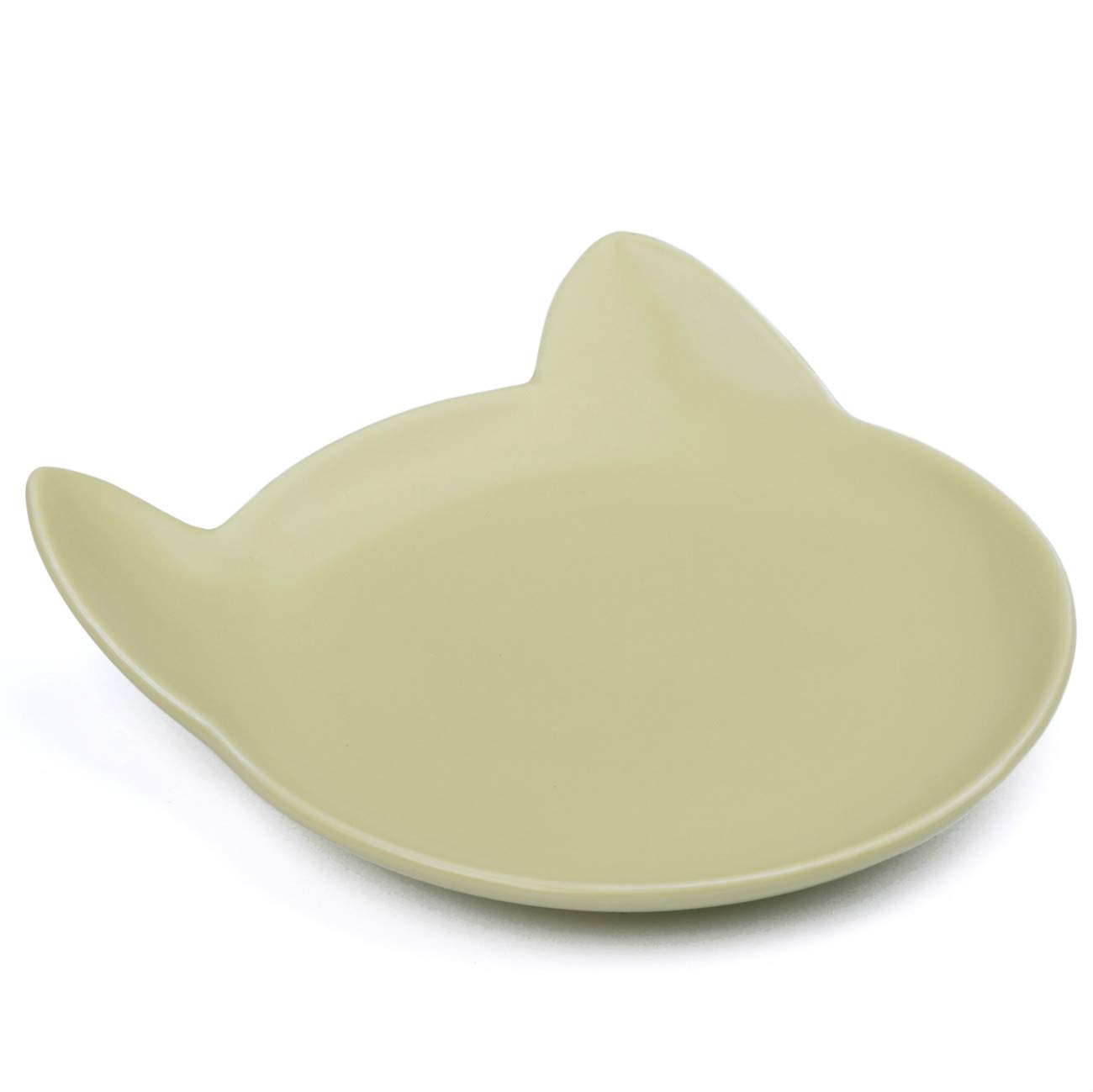 shallow ceramic cat bowls