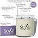 SoyVa Lavender Scented Natural Soy Wax Handmade Aromatherapy Candle, 9 oz.