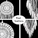 Ricdecor Dream Catcher Wall Hanging car Hanging Decoration Ornament Boho Dream Catchers for Home (White)