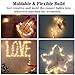 ALOVECO LED String Lights with Remote, 2 Pack 66ft 200 LED Fairy Lights Battery Operated, 8 Modes Waterproof Copper Wire Lights for Party Wedding Christmas Outdoor Decoration.