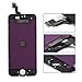 for iPhone 6s Plus Screen Replacement LCD Display LCD Touch Screen Digitizer Replacement Full Assembly with Repair Tool Kit (Black, iPhone 6s Plus)