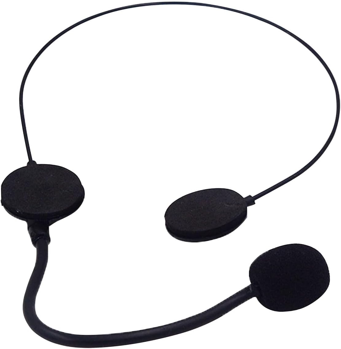 Fake Rock Star Headphone Prop, Party Cosplay Toy Headset Costume Accessories Headset Singer Microphone and Headphones Rockstar Role Playing Prop Accessories