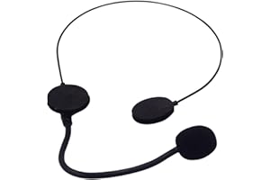Fake Rock Star Headphone Prop, Party Cosplay Toy Headset Costume Accessories Headset Singer Microphone and Headphones Rocksta