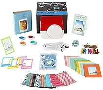 Fujifilm Instax Mini 9 or Mini 8/ 8+ Instant Camera Accessories 11 Piece Gift set Includes Pokemon Case with Strap, Fujifilm Albums, Filters, Selfie lens, Hanging + Creative Frames, stickers & More.