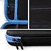 Ztotop Case and Tempered Glass Screen Protector for Nintendo Switch, Portable Travel Carrying Case Slim Protective Hard Shell Pouch for Switch Console & Accessories (10 Game Holder), Blue Cottonthumb 4