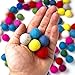 Feltfriend 100 Pieces Pure Wool Felt Balls, Wool Beads, Pom Poms, Garland, Diameter 20 mm / 0.78 Inch (Assorted Colors)