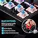 VicTsing 87 Key LED Backlit Mechanical Gaming Keyboard, Water-Resistant Mechanical Keyboard with Blue Switches, 6-Color LED Backlit Keyboardthumb 1