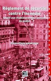 Règlement de sécurité contre l'incendie relatif aux établissements recevant du public