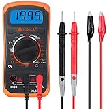 Neoteck Auto Ranging Digital Multimeter AC/DC Voltage Current Ohm ...