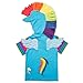 My Little Pony Hooded Shirt - Rainbow Dash, Twilight Sparkle, Pinky Pie - Girls (Rainbow Dash, 4T)