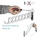 Wallniture Costa Clothes Rack, Wardrobe Closet Organizer and Storage Set of 2, Wall Mount Drying Rack, Steel Chrome