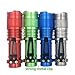 Goldengulf 3 Mode Focus Adjustable Led High Power Super Bright Portable Handheld Flashlight Tactical Torch Lamp for Riding Camping Hiking Hunting, 4pcs/Pack-Red/Blue/Siliver/Green