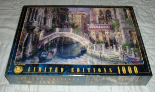 Limited Edition 1000-Pc Jigsaw Puzzle: "Over The Bridge" De Lautre Cote Du Pont]