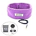 eBerry [Ultra Thin Sleep Headphones + Storage Pouch] Sleeping Headphones Sleep Headset Headband with Earphones Yoga Workout Headsets for MP3 MP4 Smartphones (Lavender) + eBerry Carrying Pouch