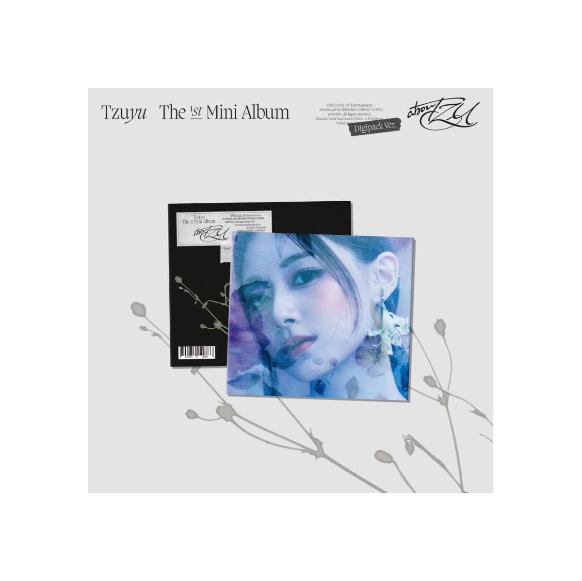 Tzuyu TWICE - abouTZU [Digipack ver.] Album+Pre-Order Gift