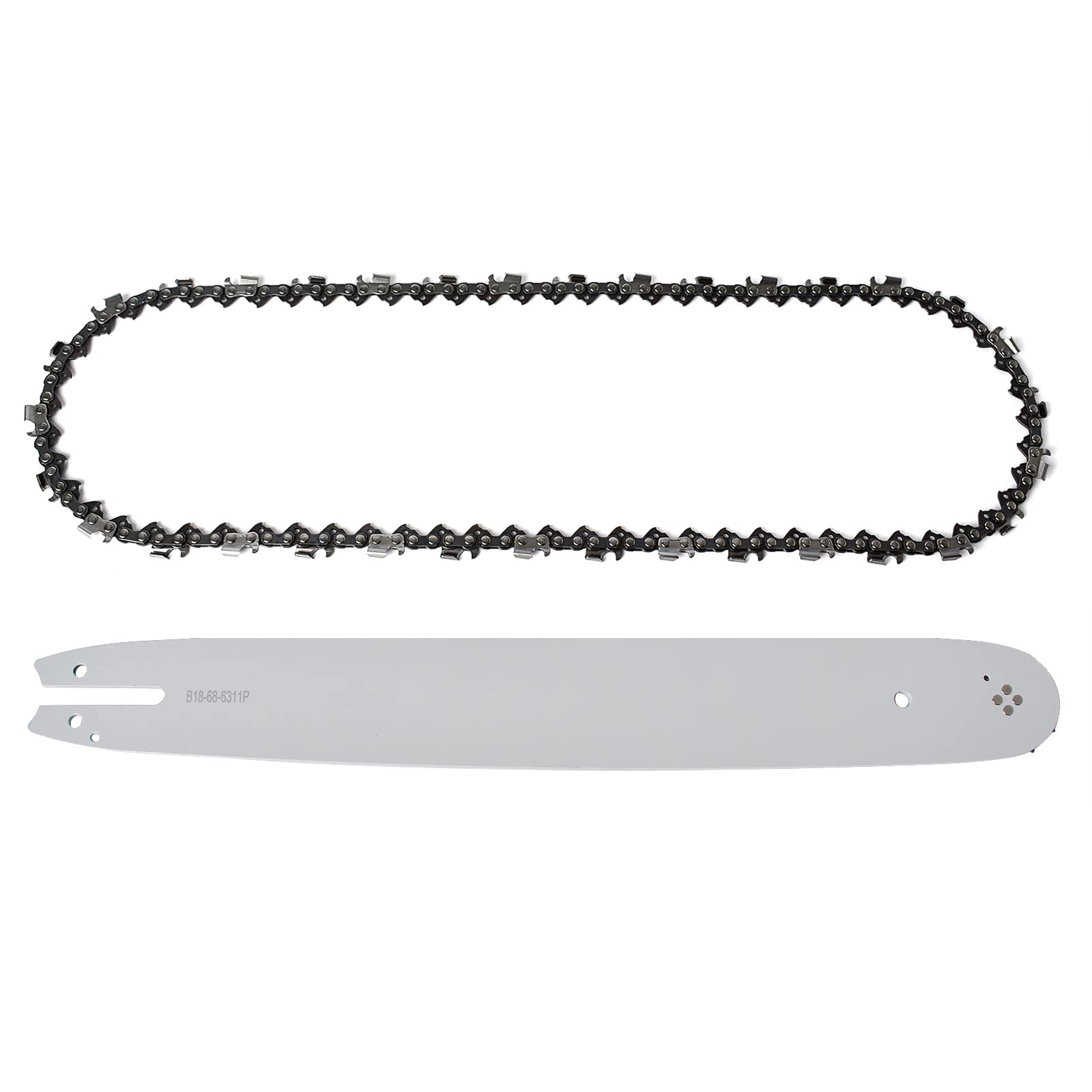 18-inch Guide Bar and Chain for Stihl 021 025 MS210 MS250 MS230 .325 Pitch 68 Drive Links 063 Gauge Chainsaw