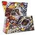Beyblades #BB114 JAPANESE Metal Fusion Starter Set Beyblade Starter L/R 4D