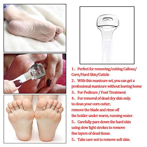 Manicure Nail Planer Foot File Hard Skin Remover Callus Shaver Corn Cutter Tool - Thumbnail 4