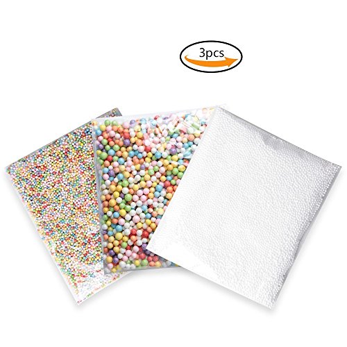 Teenitor pack of 3 mini styrofoam foam balls household …