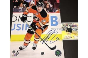 SIDSGRAPHS Scott Laughton Philadelphia Flyers Autographed Signed 8x10 Picture A1X