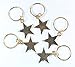 Bling Rings - 35 Gold Hair Ring Charms (Bonus 10 Plain Rings) for Pierced Braid & Dreadlock Decoration - Girl Jewelry Accessories (Gold)