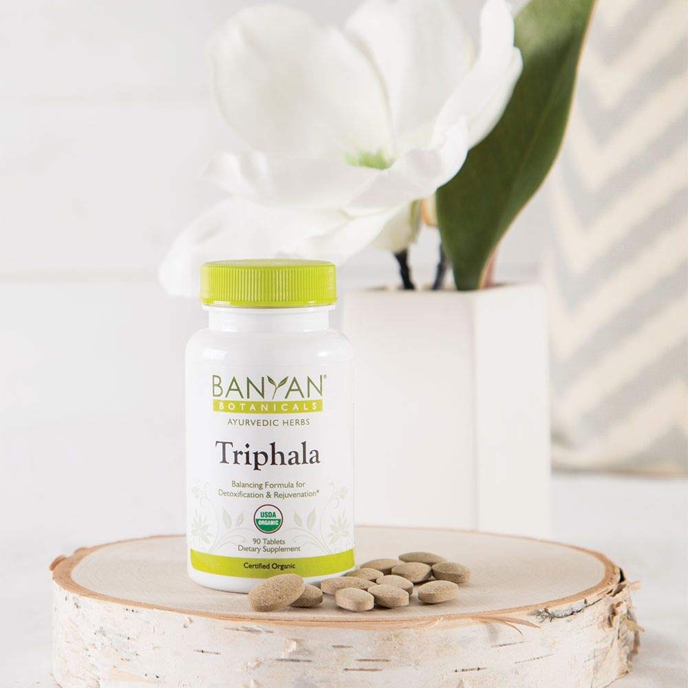 Banyan Botanicals Triphala Tablets Organic Triphala Supplement with