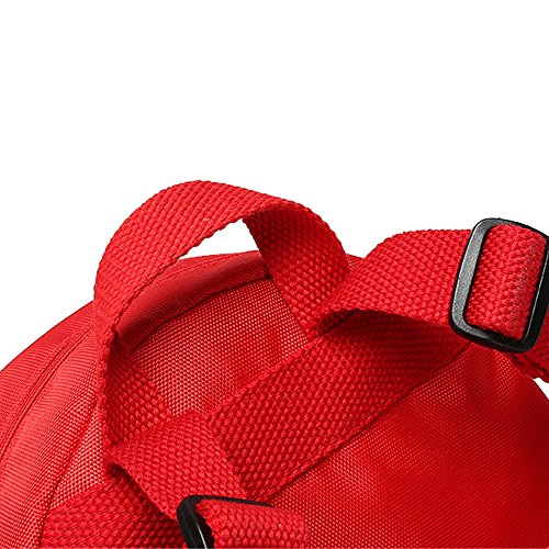 Anti Lost Backpack for kids, Haneye Walking Safety Belt Harness Toddler Reins Strap with Leash (Red) - Thumbnail 4