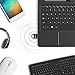 Rocketek Wireless Transmitter 4.0 Dongle Adapter for PC, Low Energy USB Wireless Adapter Transmitter and Receiver for Windows 10/8 / 7 / Vista - Plug and Play for Win 7 and Above