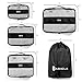 Vsezund Ariela-Packing Cubes,4 Set Travel Luggage Packing Organizers with Laundry Bag