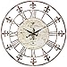 Deco 79 Metal Round Wall Clock, 36