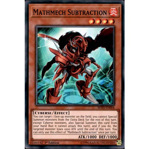 yugioh mathmech cards Mathmech Addition [MYFI-EN003] Super Rare – Media Reload main image 0
