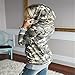 Women T-Shirt,Haoricu Womens Camouflage Printing Pocket Hoodie Sweatshirt Hooded Pullover Tops Blouse (M, Camouflage)