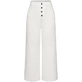 Women's 2025 High Waisted Wide Leg Jeans for Women Stretchy Bell Bottom Jeans Flare Denim Pants