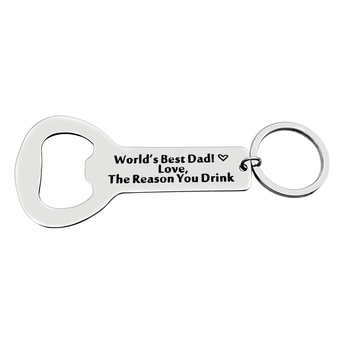 Dad Fathers Day Gift Daddy Keyeing Gift Beer Bottle Opener Keyring Dad Keychain Dad Gifts from Daughter Son to Dad Christmas Birthday Gift Openers Keychain Gifts for Best Dad Ever Gifts Father Keyring