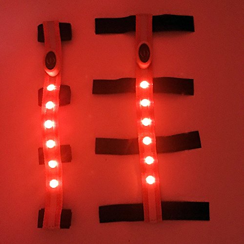 MOYLOR Illuminate LED Protective Gear Head Collar for Horse Browband Horse Bridle Safety Light Horses Equipment - Horsing Accessory (1pcs of Orange) - Thumbnail 6