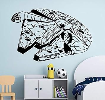 Amazon Com Millenium Falcon Star Wars Vinyl Wall Art Decal