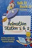 Animation Station 1 & 2 Audio-Visual Shows for speech and language learning