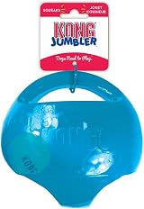 KONG Jumbler Ball Fetch Toy for Dogs Large XL - Squeaker Tumbling Ball view 3