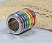 Unisex Stainless Steel Tag Rainbow Pendant Gay & Lesbian LGBT Necklace Pride Jewelry Gay Pride Accessories Pride Parade