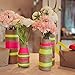 SOLEDI Natural Jute Twine String Rope Soft Floral Craft Wedding Gift Tags Wrap Decor Decoration Ornament DIY Handmade Retro Decor Photo Wall Lamp (1 Pcs X 328 Feet)